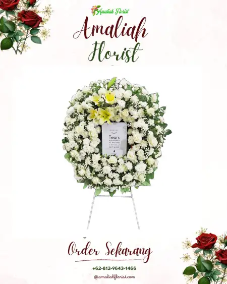 Krans Bunga Duka Patia